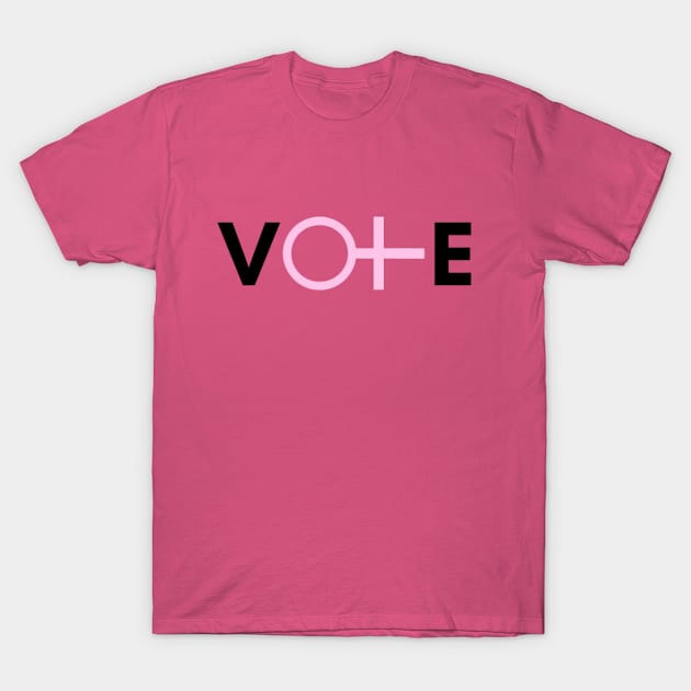 Vote Women's Rights T-Shirt by 9 Turtles Project